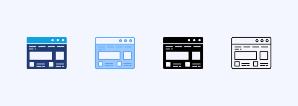 Interface Icon Set Multistyle Various Collection Element For Design