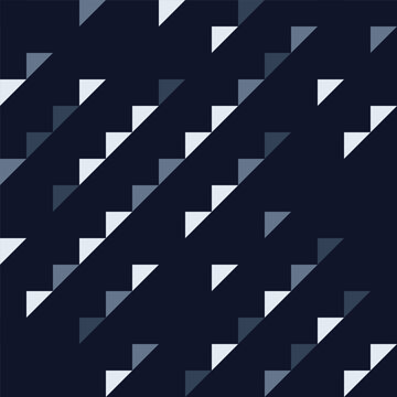 Geometric blue and white zigzag pattern, seamless background, geometric pattern