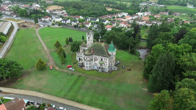 Drone video Pal&aacute;cio da Dona Chica Portugal Europe