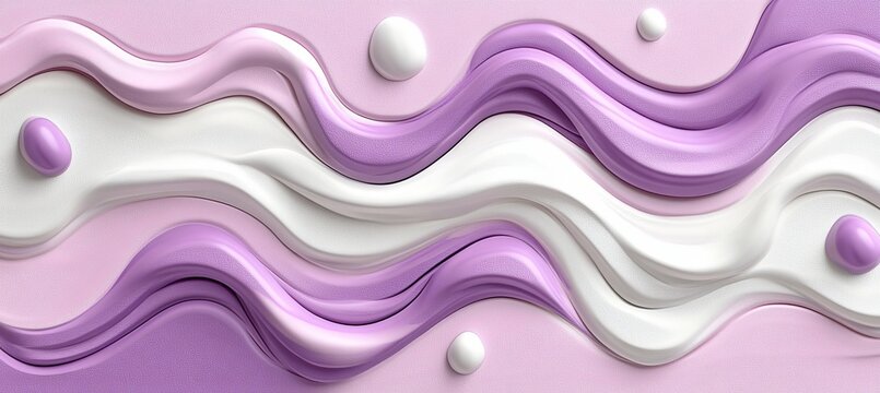 Pastel shades background with seamless soft wave texture design for elegant text placement.