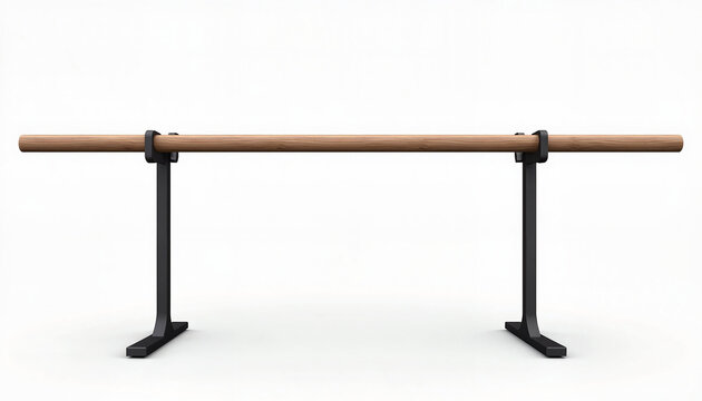 Balance beam for gymnastics in minimalist design
