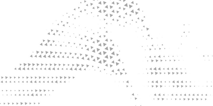 Halftone triangles pattern. abstract triangle background. tringular vector. Abstract geometric gradient background.