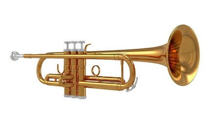 Obraz premium Golden Trumpet