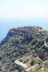Obraz premium Battery del Jorel at Cape de Tinoso not from Cartagena, Spain