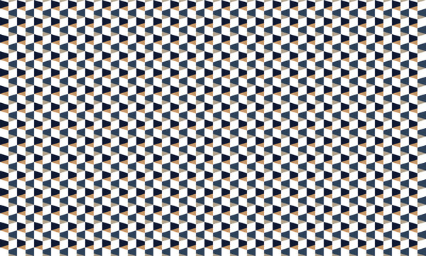 Geometric abstract pattern seamless with parallelogram optical illusion, grey, orange and dark on white background. Vector illustration, for masculine shirt lady dress cloth cover decoration textile 