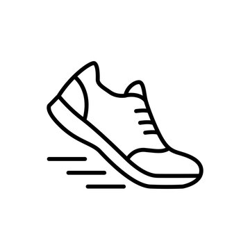 Running Shoe Active Lifestyle Icon
