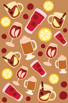 fall_drinks_cranberry_juice_lemon_apple_cider
