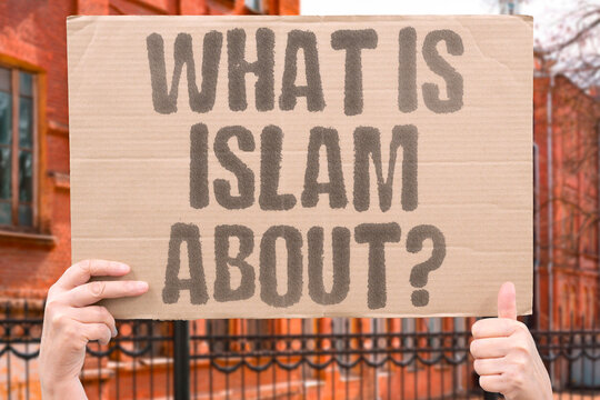 "What Is Islam About?" Islam is documented as a monotheistic faith built on five pillars, ethical conduct, and scriptural guidance. ISLAM. FAITH. REAL. WORLD. LEARN.