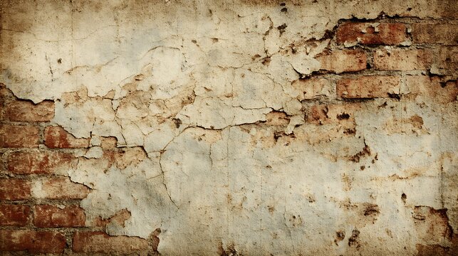 Weathered Stone Texture with Cracks and Discoloration