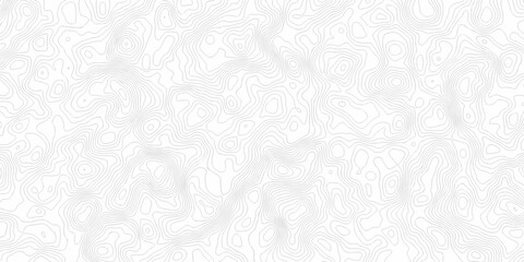 Minimal topography map area wallpaper. vector topo paper lines. Topographic contour lines grid map pattern. mountain relief. Contour hiking design wallpaper. © MdLothfor