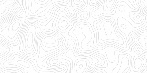 Minimal abstract travel diagram topography map area wallpaper. vector topo paper lines. Topographic contour lines grid map pattern. Geographic mountain relief. Contour hiking design. © MdLothfor