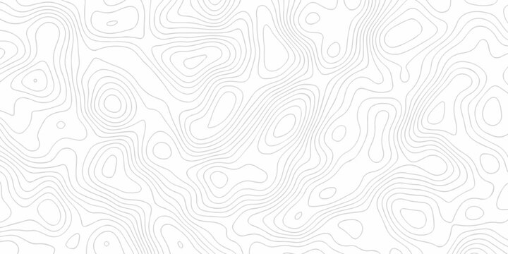 Minimal relief topography map area wallpaper. vector topo paper lines. Topographic contour lines grid map pattern. Geographic hiking mountain art dynamic design.