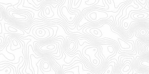 Minimal topography map area wallpaper. vector topo paper lines. Topographic contour lines grid map pattern. mountain relief. Contour hiking design wallpaper. © MdLothfor