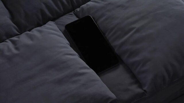 Sleep mode on the phone.