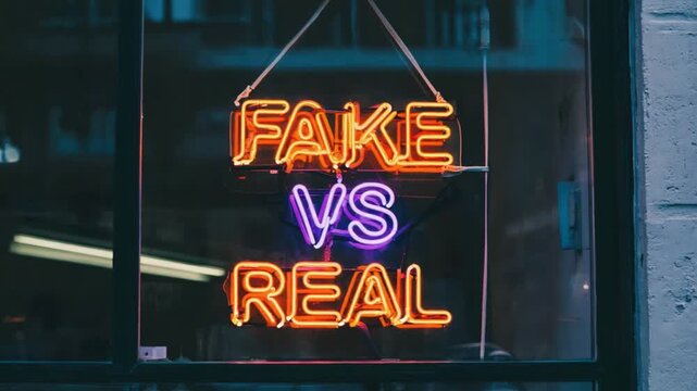 Neon Sign: Fake vs Real.