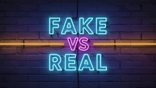 Neon Sign: Fake vs Real.