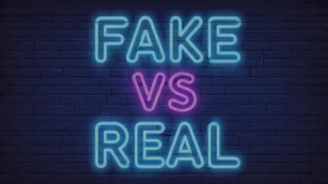 Neon Sign: Fake vs Real.