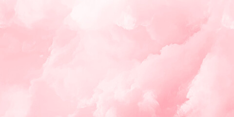 Fototapeta premium Pink sky background and empty space.