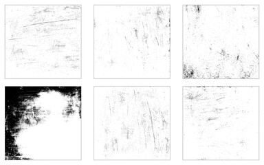 Obraz premium Dirty Distress Overlay Background Pack. Dirty Abstract Texture Overlay Collection
