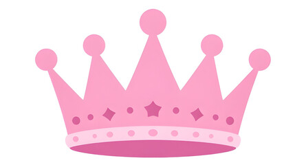 princess crown, pink crown icon, royal tiara, cute crown, fairy tale crown, girly design, queen crown, luxury symbol, crown illustration, royal icon, kids crown, fantasy crown, pink tiara, crown clipa © zpixel