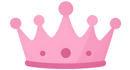 princess crown, pink crown icon, royal tiara, cute crown, fairy tale crown, girly design, queen crown, luxury symbol, crown illustration, royal icon, kids crown, fantasy crown, pink tiara, crown clipa © zpixel
