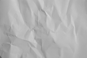 Obraz premium Creased paper texture overlay effect, png wrinkled paper surface, crumpled paper transparent background design element