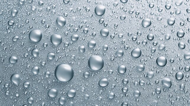 Macro Texture of Fresh Water Drops / 新鮮な水滴のマクロテクスチャ