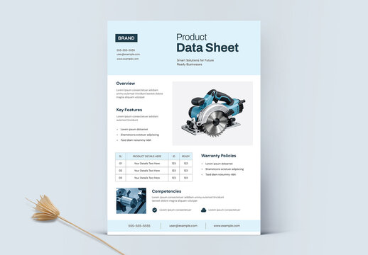 Technical Data And Product Sheet