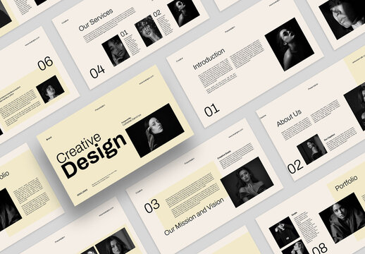 Minimal Creative Design Presentation