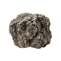 Obraz premium Rough grey rock, textured surface, mineral, natural