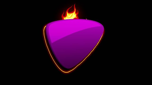2D vector title montage effect reveal with alpha channel