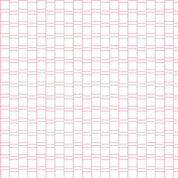 Pink plaid checkered background with pastel squares in a seamless decorative pattern design