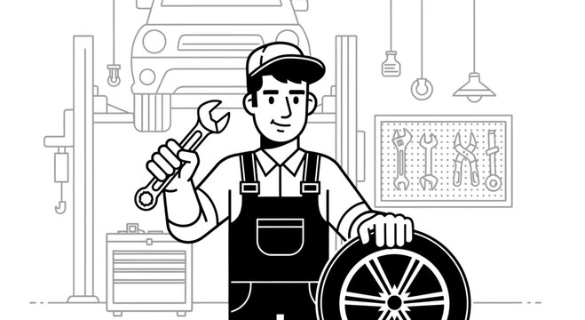 man in a wheelchair