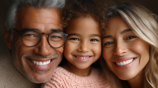 Authentic Multigenerational Family Candid Home Emotional Storytelling

