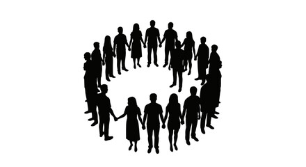 Obraz premium group of people