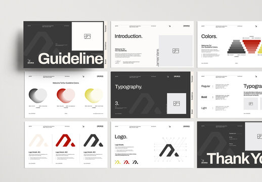 Brand Guideline Presentation Template