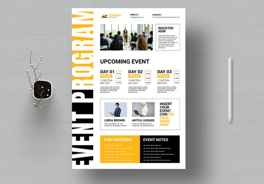 Business Conference Poster Template