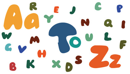 colorful letters, g, b, abstract © Sanjida