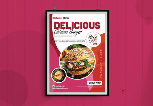 Food Poster Template