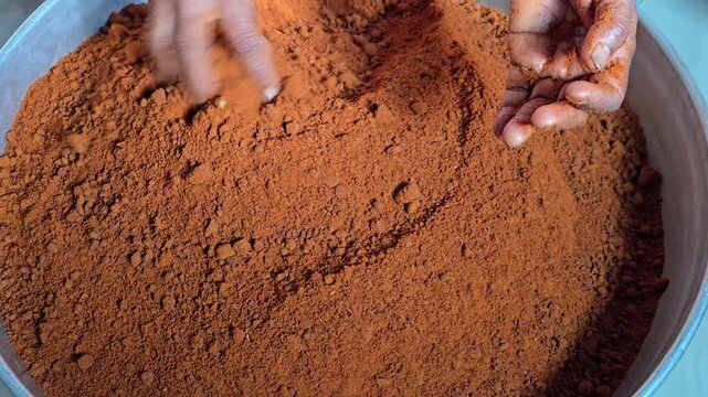 Hand-blended with a woman's care, this traditional 28-spice red chili powder combines fiery Reshampatta with deep Bedgi mirch. A rich, authentic homemade blend crafted for perfect color & bold flavor.