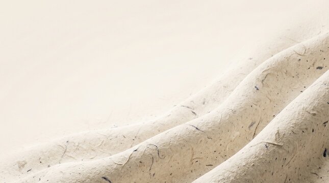 The Sustainable Void: Premium Tactile Recycled Paper Pulp Gradient