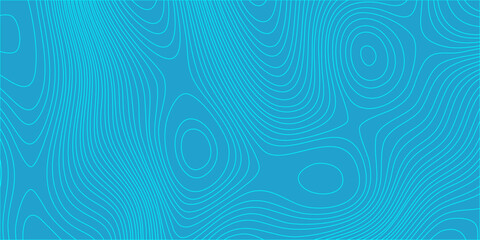 abstract blue topographic line background with wavy contour map pattern for graphic design. fluid, organic topographic contour lines. minimalist vector-style illustration, geographic map © Creative Lis