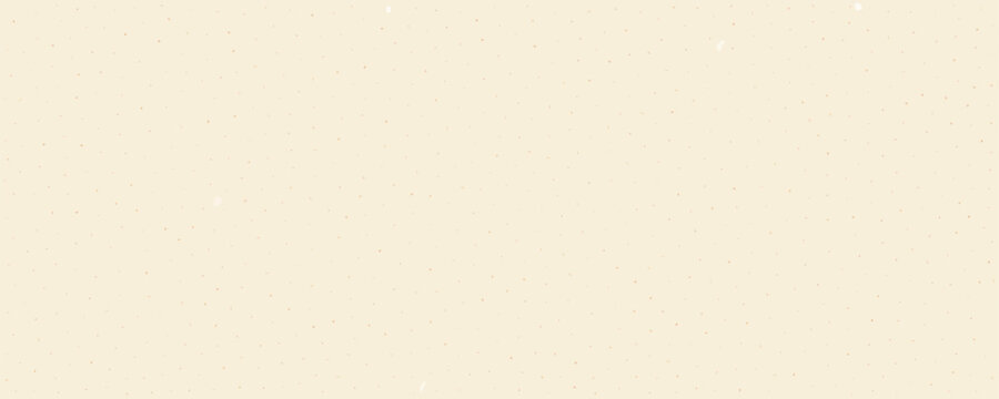 Korean japanese rice paper texture background in warm beige creme tone with white fiber and subtle speckle. Craft recycle paper texture with fiber.