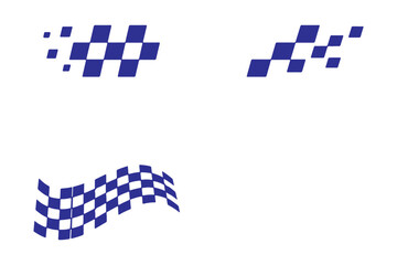 Naklejka premium Racing stripes for car tuning pack. Stickers for covering car bodies. Isolated vector illustration on white background.