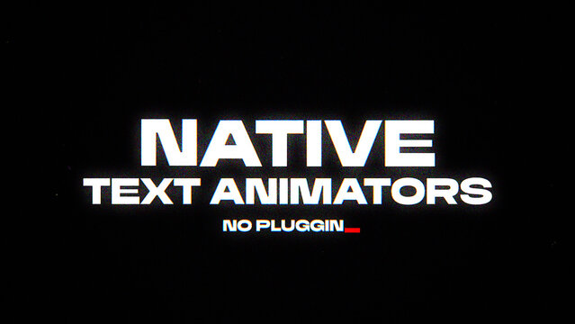Native Text Animators | Fully Editable In-App Text Animation Tool