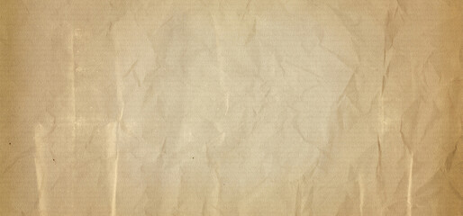 Fototapeta premium Old Wrinkled Parchment Paper Texture Backdrop for Historical Map Design and Artistic Scrapbooking