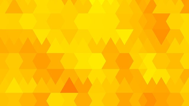 黄色とオレンジのカラフルで抽象的な幾何学模様の背景　265
