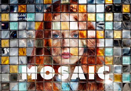 Mosaic Photo Effect