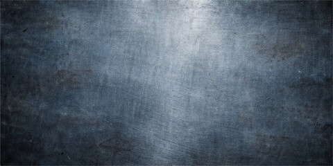 A dark and aged grunge metal texture background featuring a rough gray surface with a dirty vintage pattern for a blank industrial backdrop © NISAT AKTHER