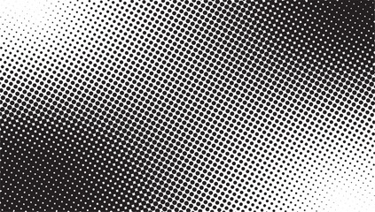 Halftone dotted pattern on white background. vector pop art comic style texture for design elements and overlays. © MD kibriya Ahamed 